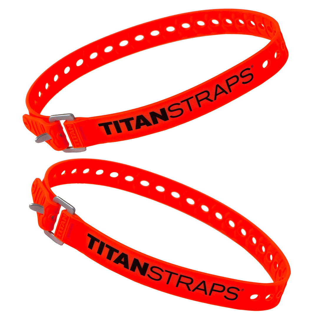 Titan Industrial Straps Sicherheitsgurt-Set zum Sichern von Splits, Lastenfahrrädern, Gartenschläuch