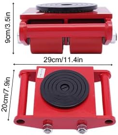 Transportfahrwerk Maschinenrollen 360° Drehung 6 Ton Hochwertige Schwerlast Transportrollen Industri