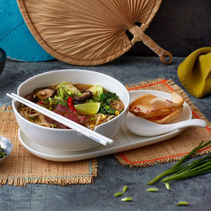 Villeroy & Boch Soup Passion Suppen BOL, Gross, Premium Porzellan, Weiss Single, Single