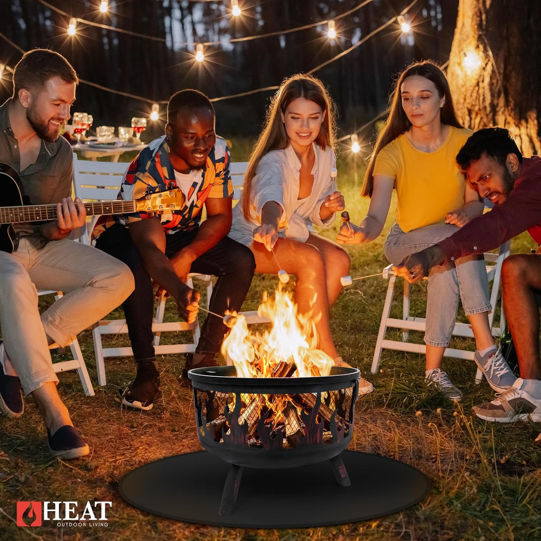 HEAT Outdoor Living Feuerkorb Hornset - Feuerschalen für den Garten - Feuerstelle Outdoor & Feuerton