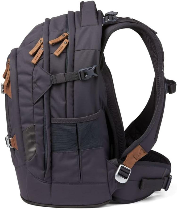 satch Pack Schulrucksack Set 3tlg. mit Schlamperbox und Sportbeutel Nordic Grey, Nordic Grey