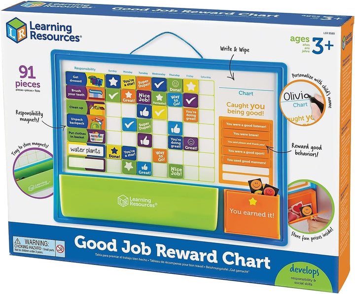 Learning Resources Belohnungstafel „Gut gemacht“ (auf Englisch)