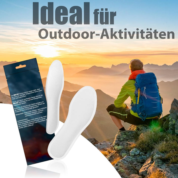 Fusswärmer – Sohlenwärmer für Schuhgrösse 8h Wärme S (36-38) 5 Paar, S (36-38) 5 Paar