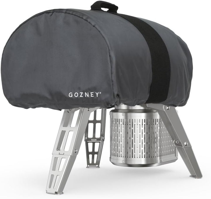 Gozney Roccbox Pizzaofen mit Abdeckhaube und Frontablage (Matt Schwarz), Matt Schwarz
