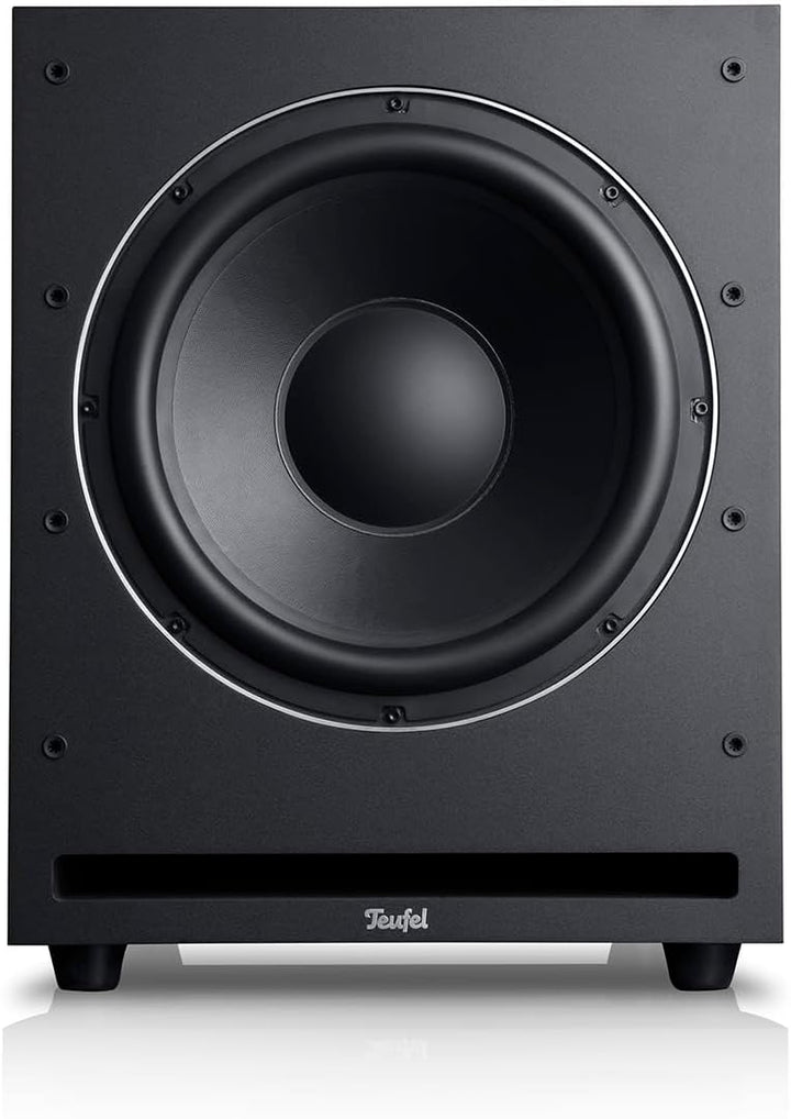 Teufel Aktiv-Subwoofer S 6000 SW - Mächtiger Subwoofer (optional kabellos), 300 mm Tieftöner, Frontf