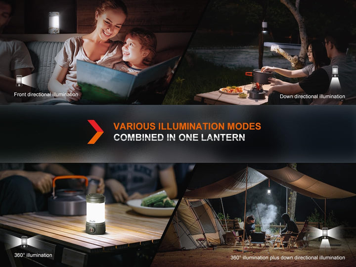 FENIX CL26R Pro LED Campingleuchte mit USB Anschluss White Marble