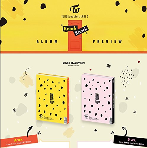 TWICE Special Album - TWICECOASTER : LANE 2 [ A Ver. ] CD + Photo book + Sticker + Photo card + FREE