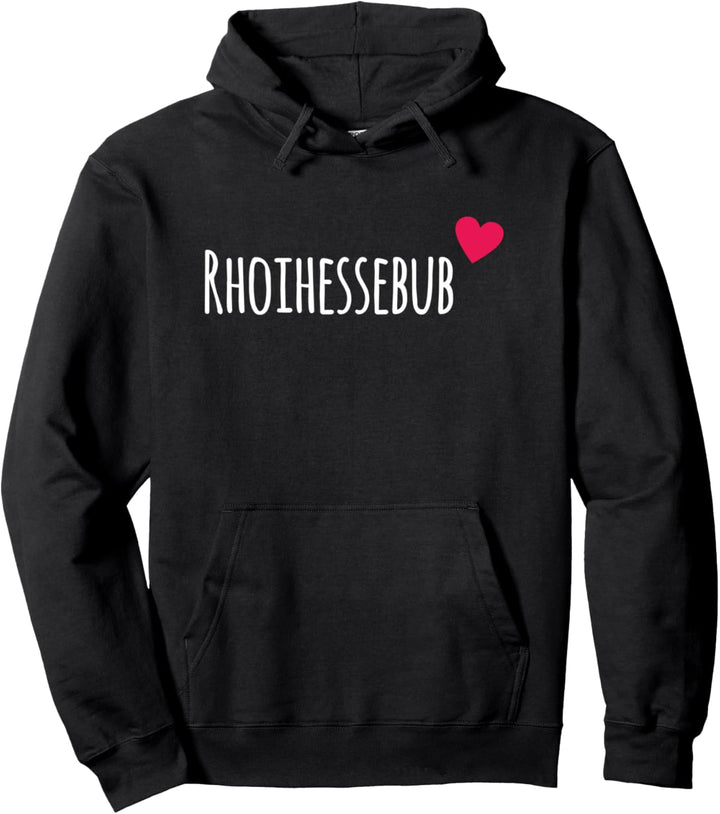 Rheinhessen Bub Dialekt Weinfest Winzer und Weingut Pullover Hoodie