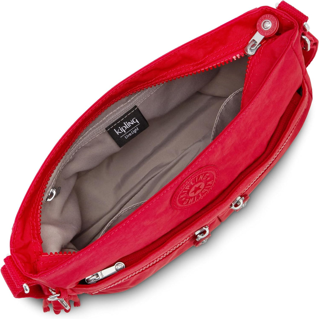 Kipling Unisex New Angie Small Crossbody, Red Rouge Red Rouge Einheitsgrösse, Red Rouge Einheitsgrös