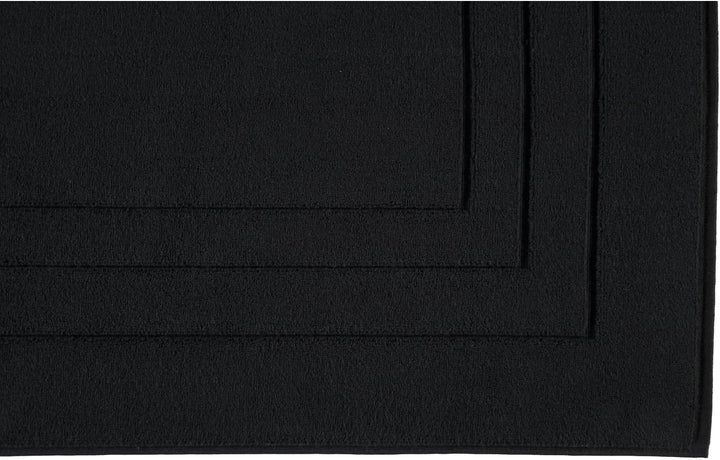 Vossen Badematten Feeling schwarz - 7900 67x120 cm, 67x120 cm