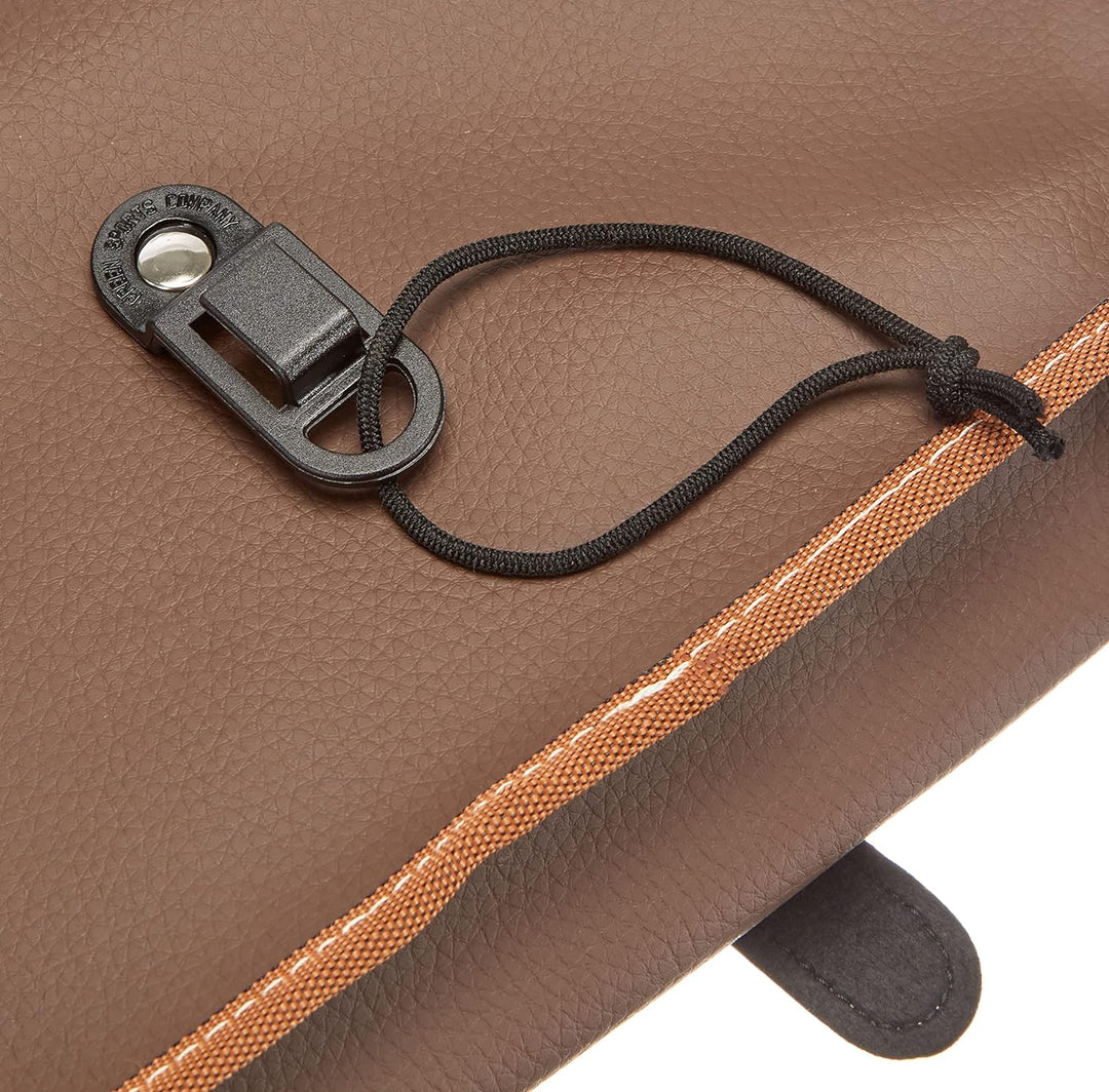 Cicli Bonin Eco Leather Looking Saddle Taschen BLAU Blau, BLAU Blau