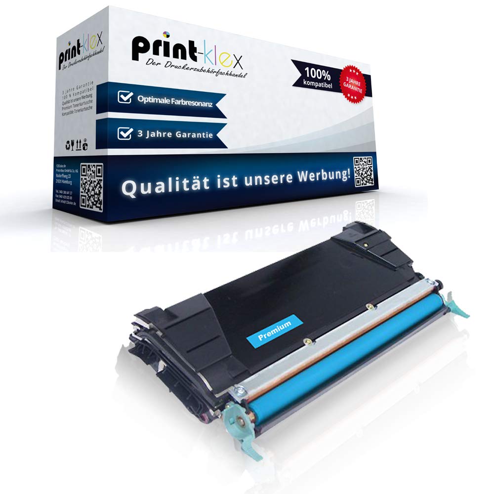 Print-Klex Tonerkartusche kompatibel mit Lexmark C746 DN C746DN C746DTN C746 DTN C746N C746 N C748DE
