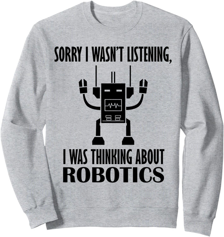 Mechanik Robotik-Ingenieur Lustige Roboter Sweatshirt