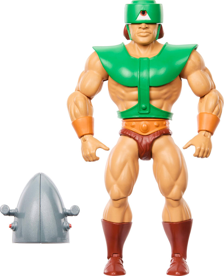 Masters of the Universe Origins Actionfigur Tri-Klops aus der Cartoon-Kollektion, ca.14 cm gross, de