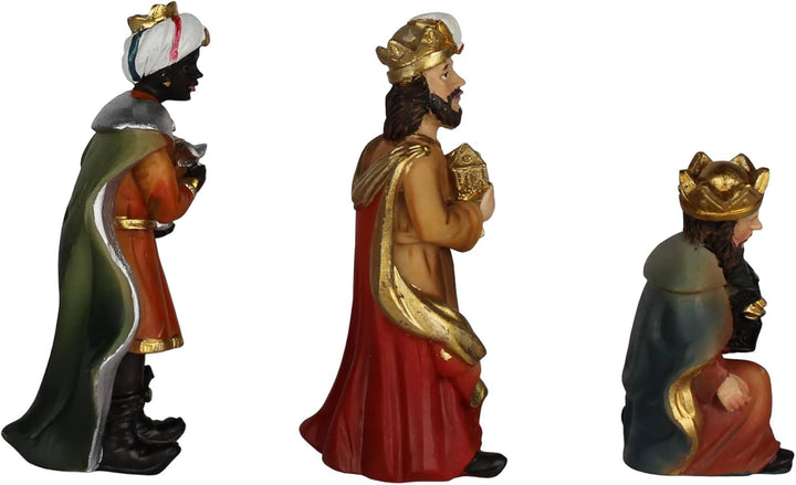 ZICOM Krippenfigurenset Hlg. DREI Könige Eden klassisch ca. 8cm Polyresin handbemalt
