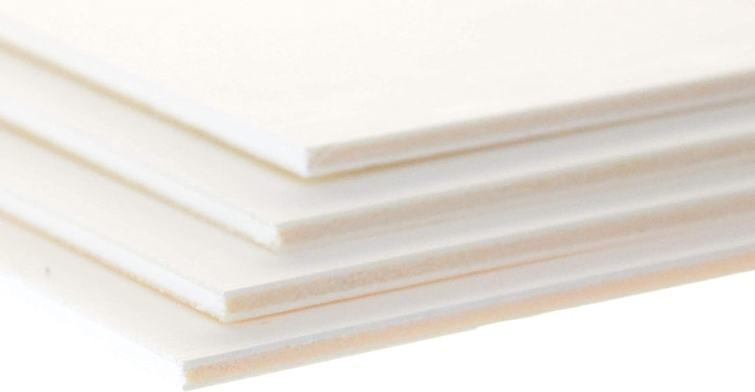 Hagspiel Laubsägeholz, 10 Stk. Sperrholz, Sperrholzplatten, Pappel 4 mm DIN A4 Qualität AB/AB, Laubs