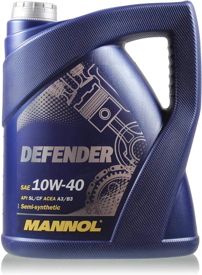 Motor-Öl 7L MANNOL Defender 10W-40 +MANN-FILTER Fiat Ducato Kasten 244 2.3 JTD