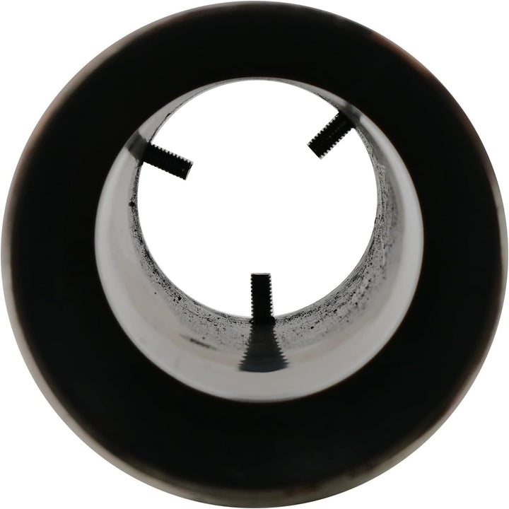 Simoni Racing Auspuffzierstück Rund Edelstahl - Ø115xL200mm - Anschluss 44-68mm