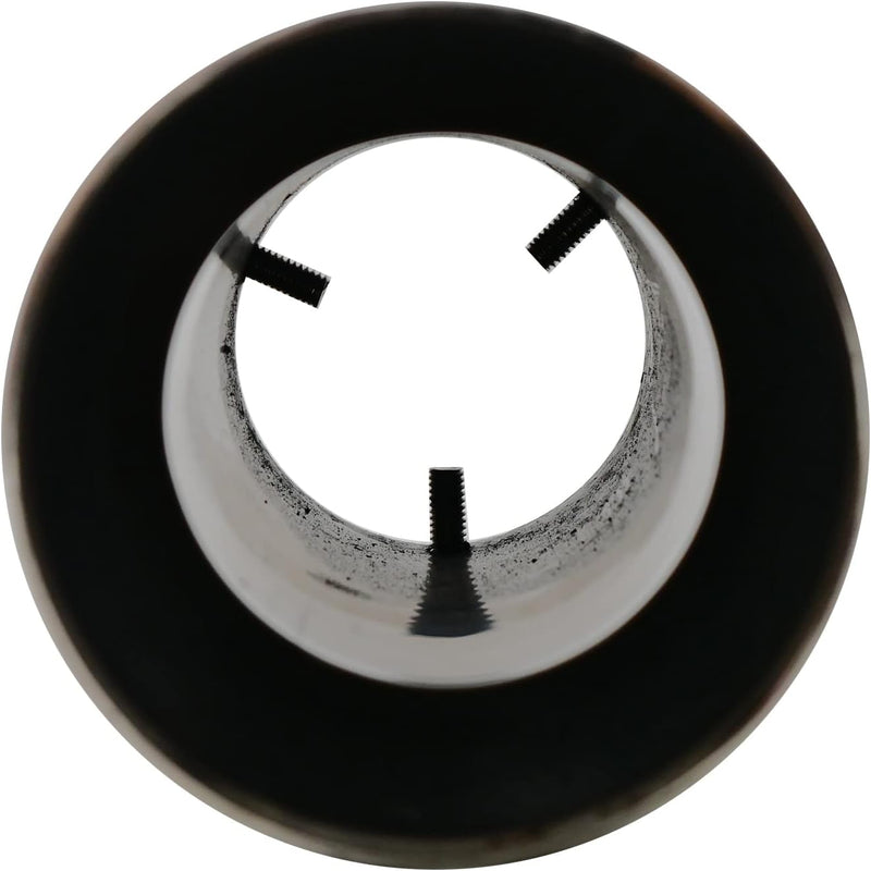 Simoni Racing Auspuffzierstück Rund Edelstahl - Ø115xL200mm - Anschluss 44-68mm
