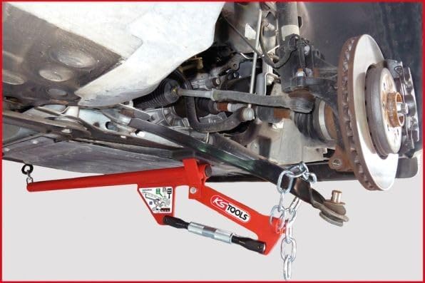 KS Tools 700.1495 Universal-Achshebel mit Kette, 960mm Single, Single