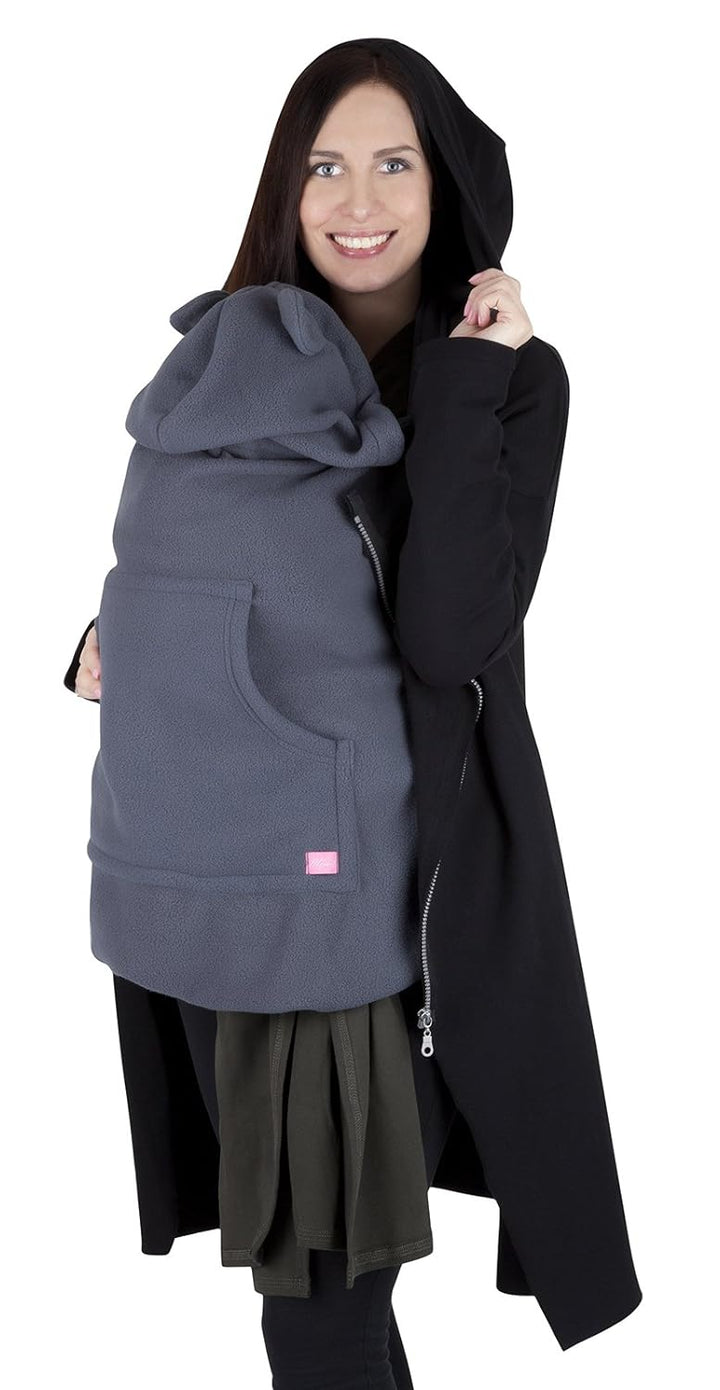 Mija - Tragecover, Universal Bezug für Baby Carrier/Tragetücher/Cape 4022 (Graphite), Graphite