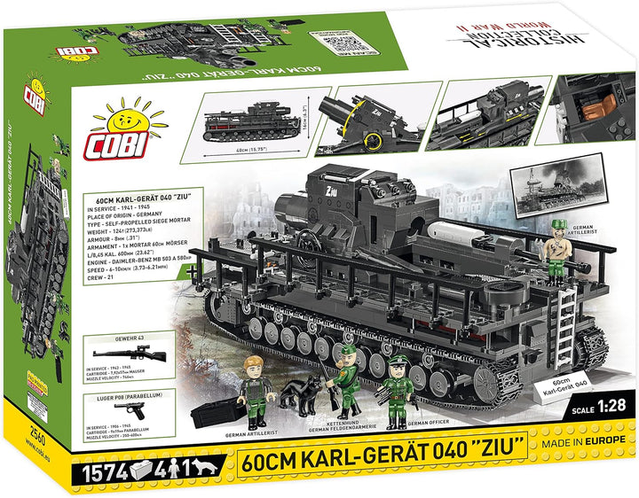 COBI Klocki 60 cm Karl-Gerat 040 ZIU
