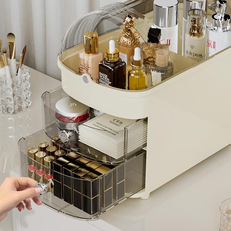 RMAN Make Up Kosmetik Organizer 3 Stöckig Multifunktionale Grosse Kapazität Schminktisch Organize mi