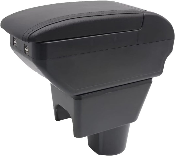 KAERGK Auto Armlehne für Renault Dacia Duster I 2010-2015 Doppelschicht Mittelkonsole Grosse Aufbewa