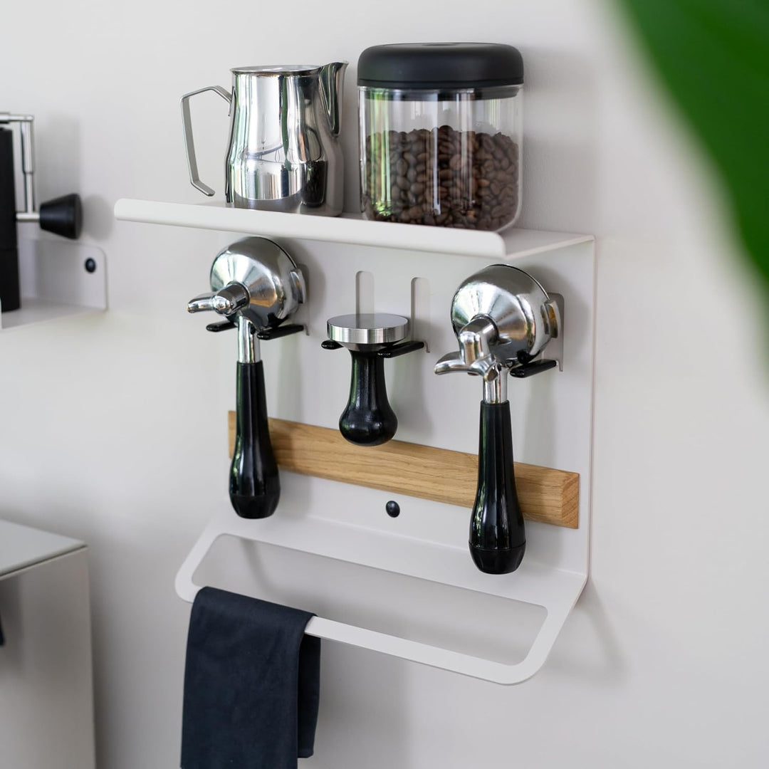 FLATE® Barista Board für Siebträger, Tamper und Barista Zubehör (Orange), Orange