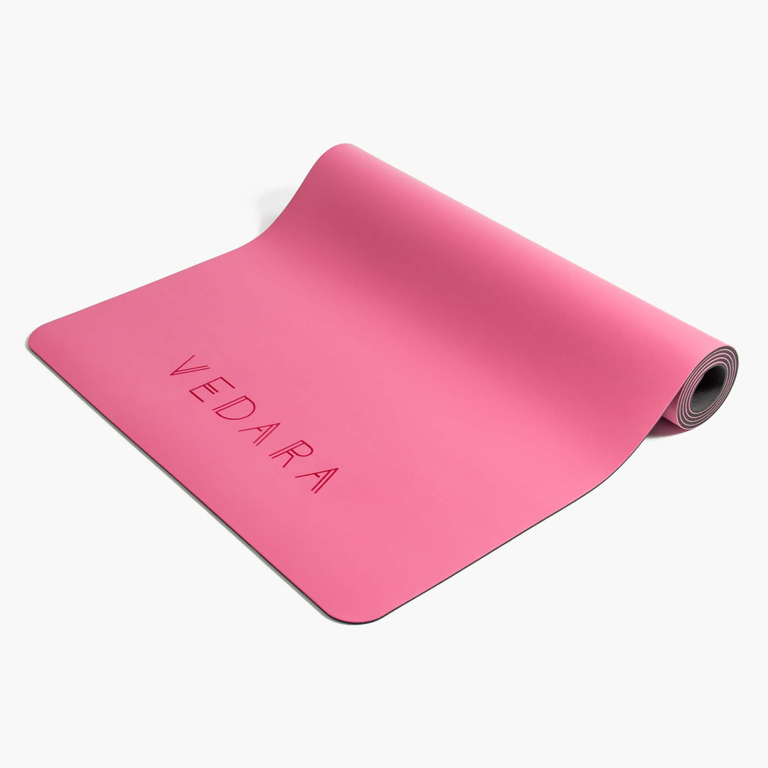 VEDARA® Yogamatte | 66-80 cm breit | Extrem Rutschfest & Gute Dämfpung | Hautfreundlich | Aus ECO PU