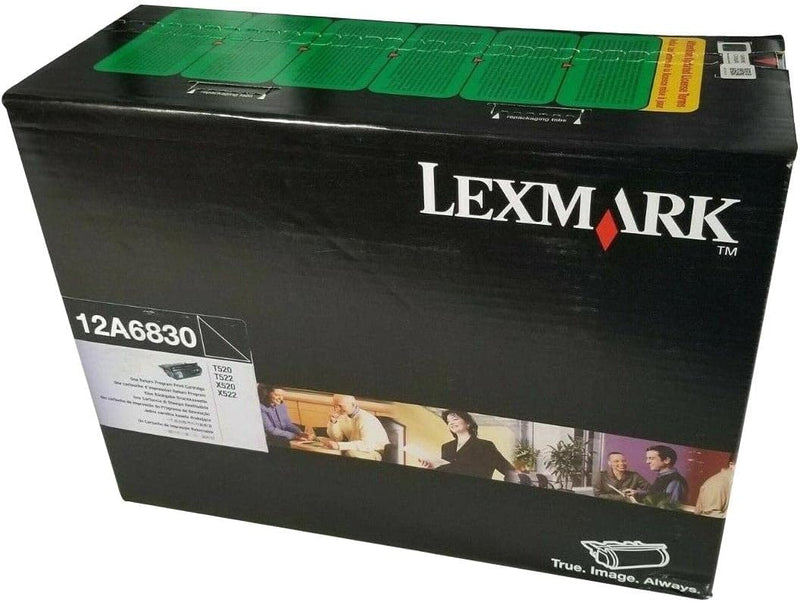 Lexmark - Print Cartridge, Return Program, 7500 Page Yield, Black, Sold as 1 Each, LEX12A6830