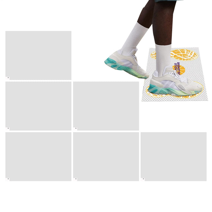 Traktionsmatte, Basketball, 43,2 x 30,5 cm, selbstklebendes Griffpolster für Schuhe, austauschbar, r