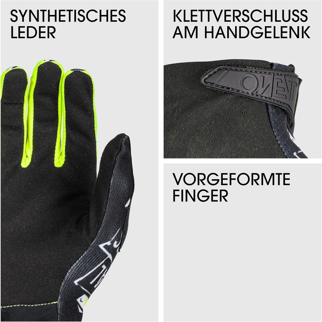 O'NEAL | Fahrrad- & Motocross-Handschuhe | MX MTB DH FR Downhill Freeride | Langlebige, Flexible Mat