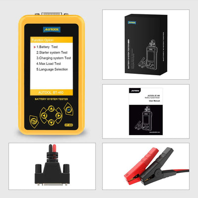 BT-460 12 V/24 V Auto-Batterieladungsprüfer