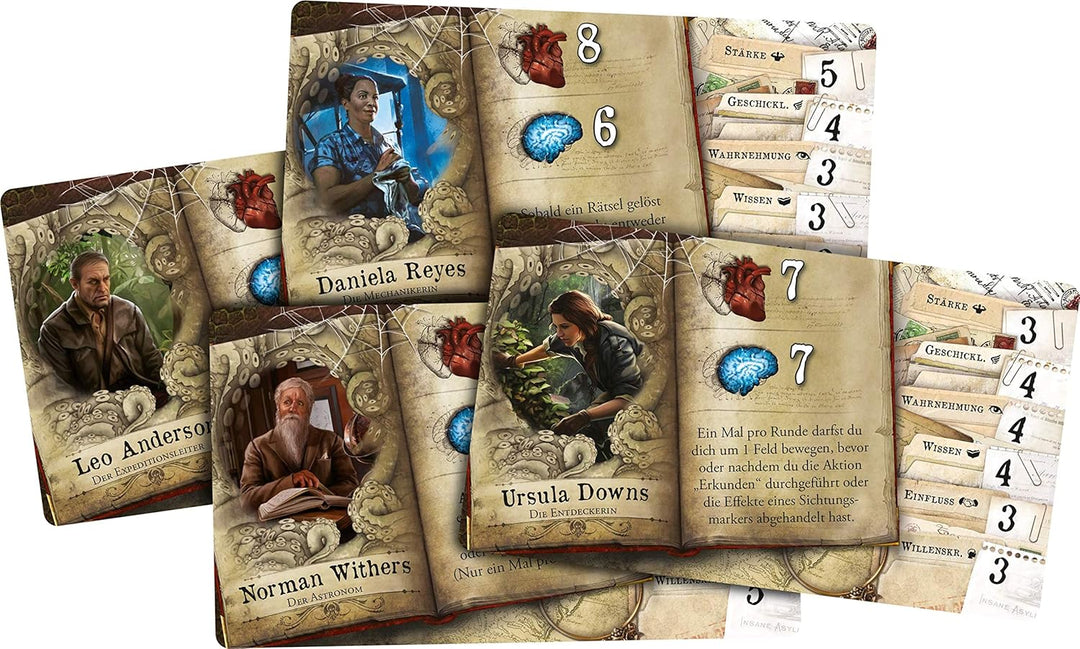 Asmodee | Fantasy Flight Games | Villen des Wahnsinns 2. Edition – Pfad der Schlange | Erweiterung |