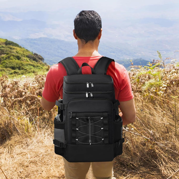 Isolierter Rucksack - Auslaufsichere Kühltasche Rucksäcke Isoliert,Kühlbox wasserdichte Wiederverwen