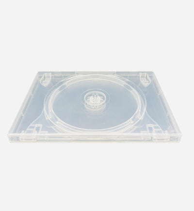 5 x 3 Disc CD DVD Blu Ray Disc Clear Cases for Holding 3 Discs 14mm Spine Cases With Outer Sleeve Fo