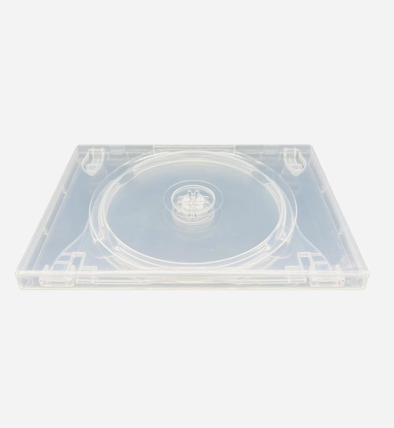 5 x 3 Disc CD DVD Blu Ray Disc Clear Cases for Holding 3 Discs 14mm Spine Cases With Outer Sleeve Fo