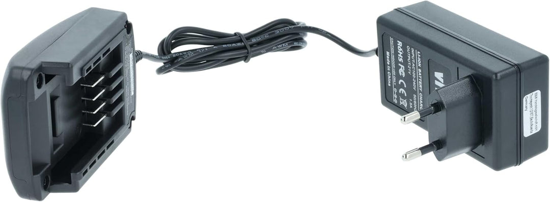 vhbw Ladegerät kompatibel mit DeltaFox 20 V Akku-Werkzeuge Werkzeug Li-Ion-Akkus, 21 V