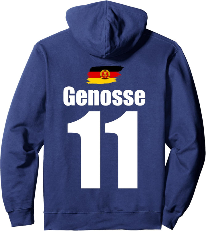 DDR Trikot Genosse Saufen Team Lustiges Anti Island Outfit Pullover Hoodie
