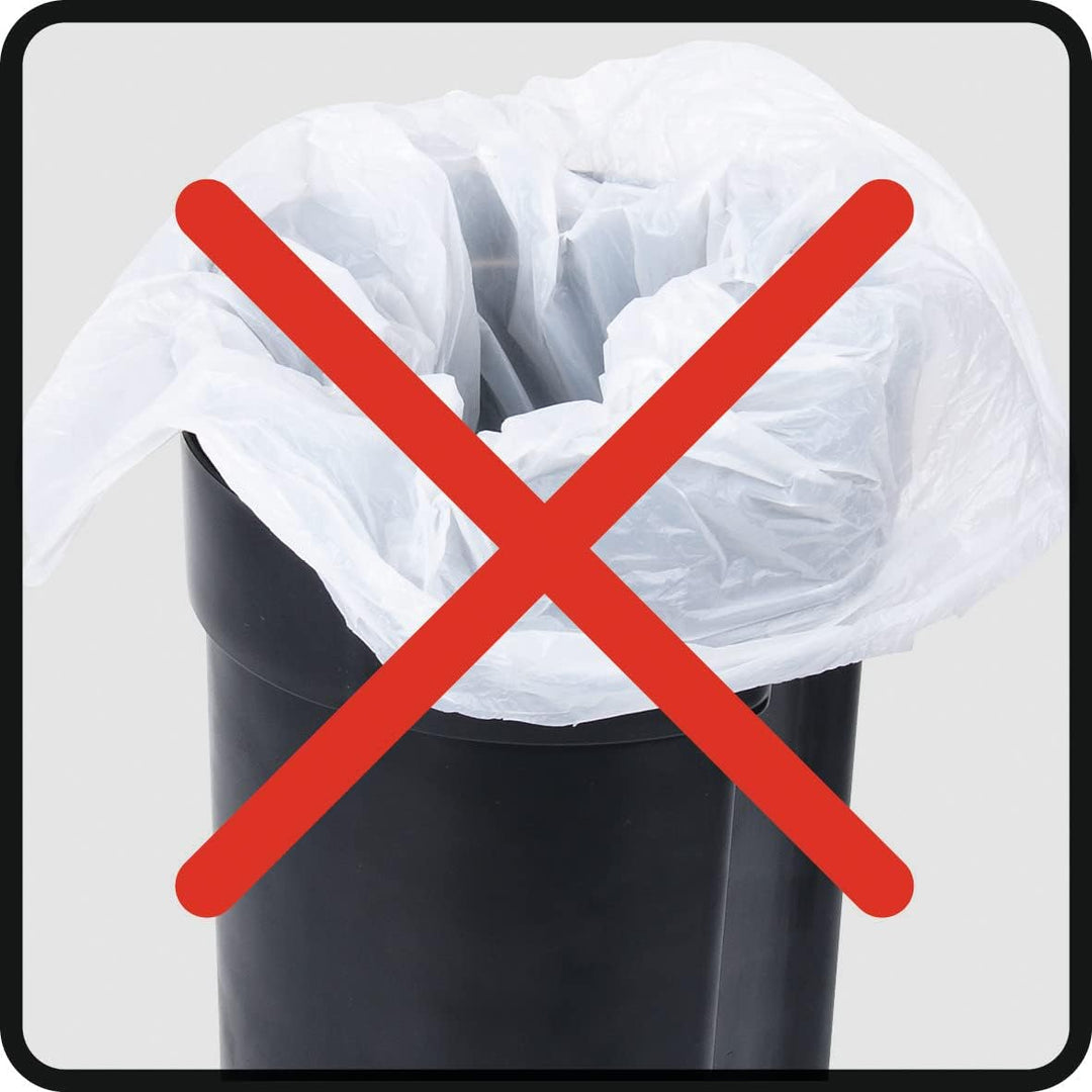 WENKO Treteimer Leman, 3 Liter, mit herausnehmbarem Einsatz, aus lackiertem Stahl, 17 x 25 x 22,5 cm