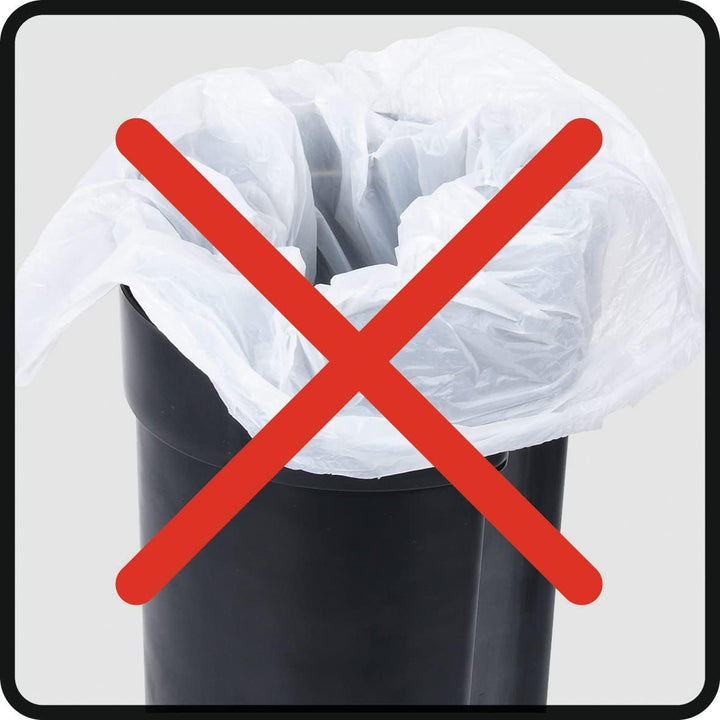 WENKO Treteimer Leman, 3 Liter, mit herausnehmbarem Einsatz, aus lackiertem Stahl, 17 x 25 x 22,5 cm