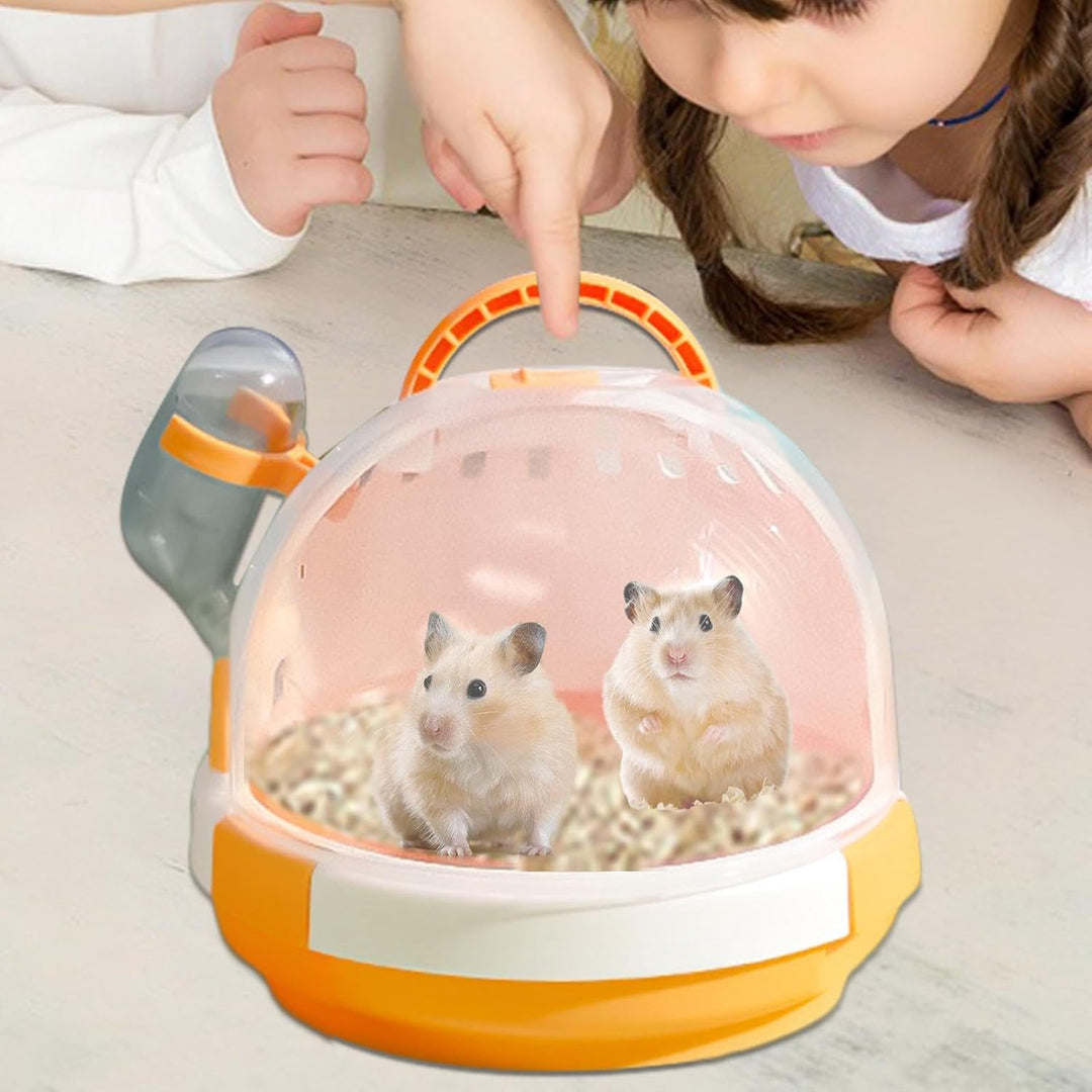 Travel Case, Gerbil Travel Cage, Pet Portable Carrier, Hamster Travel Cage, Transport Box, Small Pet
