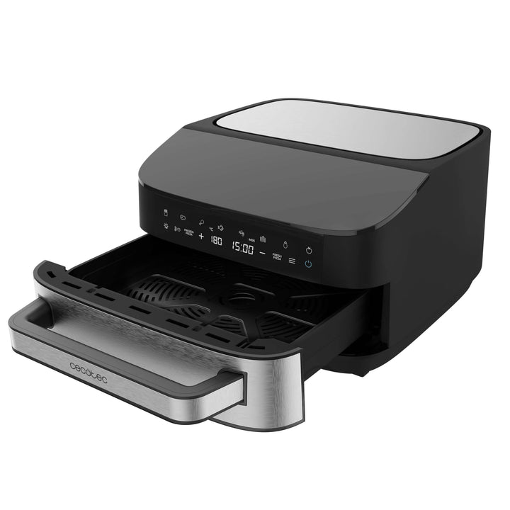 Cecotec Elektrischer Ofen für Pizza 7 l Pizza & Fry 7000. 2200 W, Pizza mit 13 Zoll, Touchscreen, 8