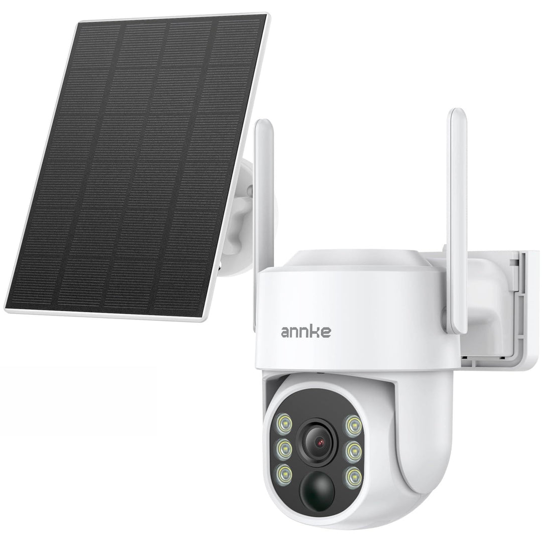 ANNKE 2.5K 4MP Überwachungskamera Aussen Solar 360° PTZ Kamera Überwachung, 2.5K 4MP