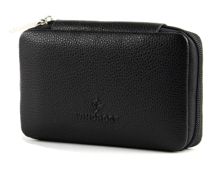 WINDROSE 6-teilig Maniküretui Beluga/Leder (schwarz-legacy), schwarz-legacy