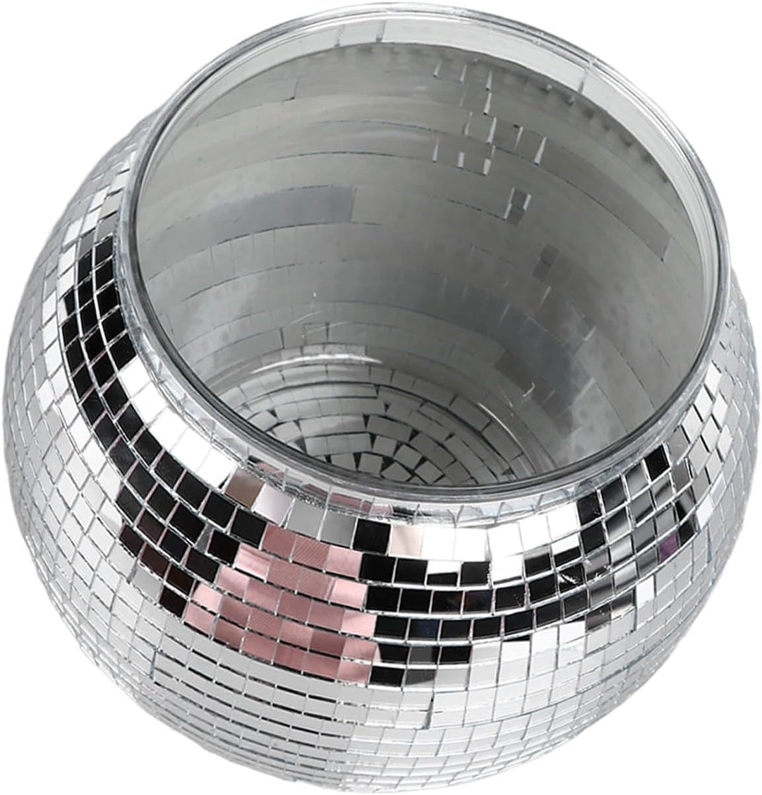 Eiskübel, Disco Kugel Sektkübel Grosse Kapazität Eisbehälter Party Weinkühler Eiseimer für Bier, Coc