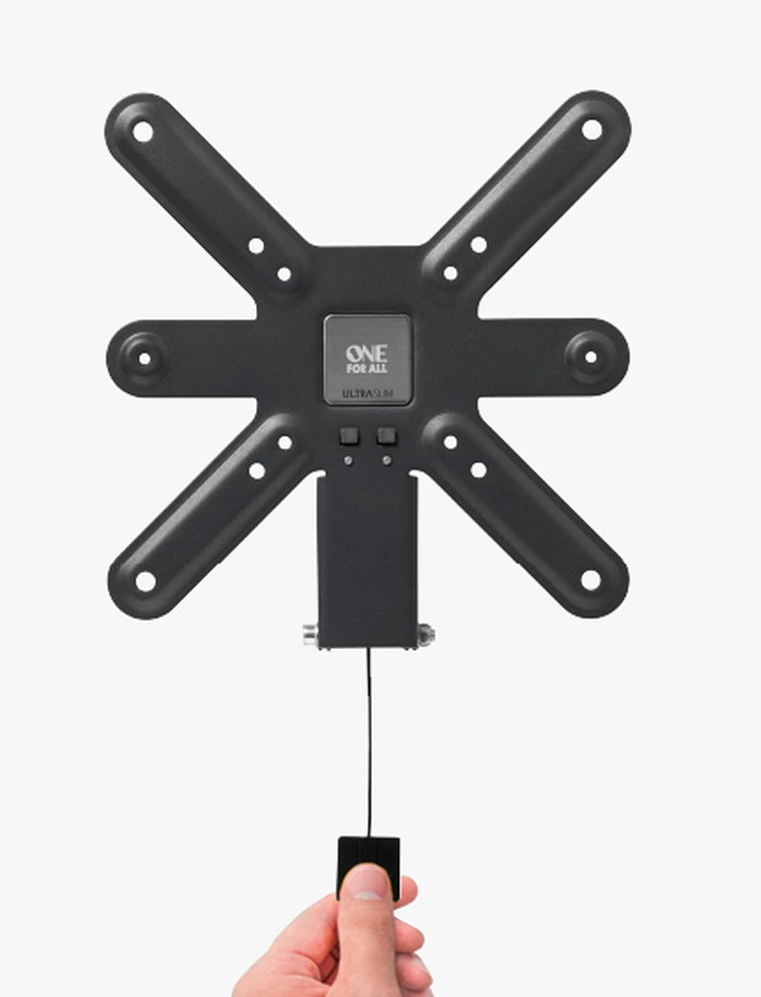 One For All TV-Wandhalterung - Neigbar Fernseher Halterung - Schwarz Weiss – WM6221 NEIGBAR 13-42",