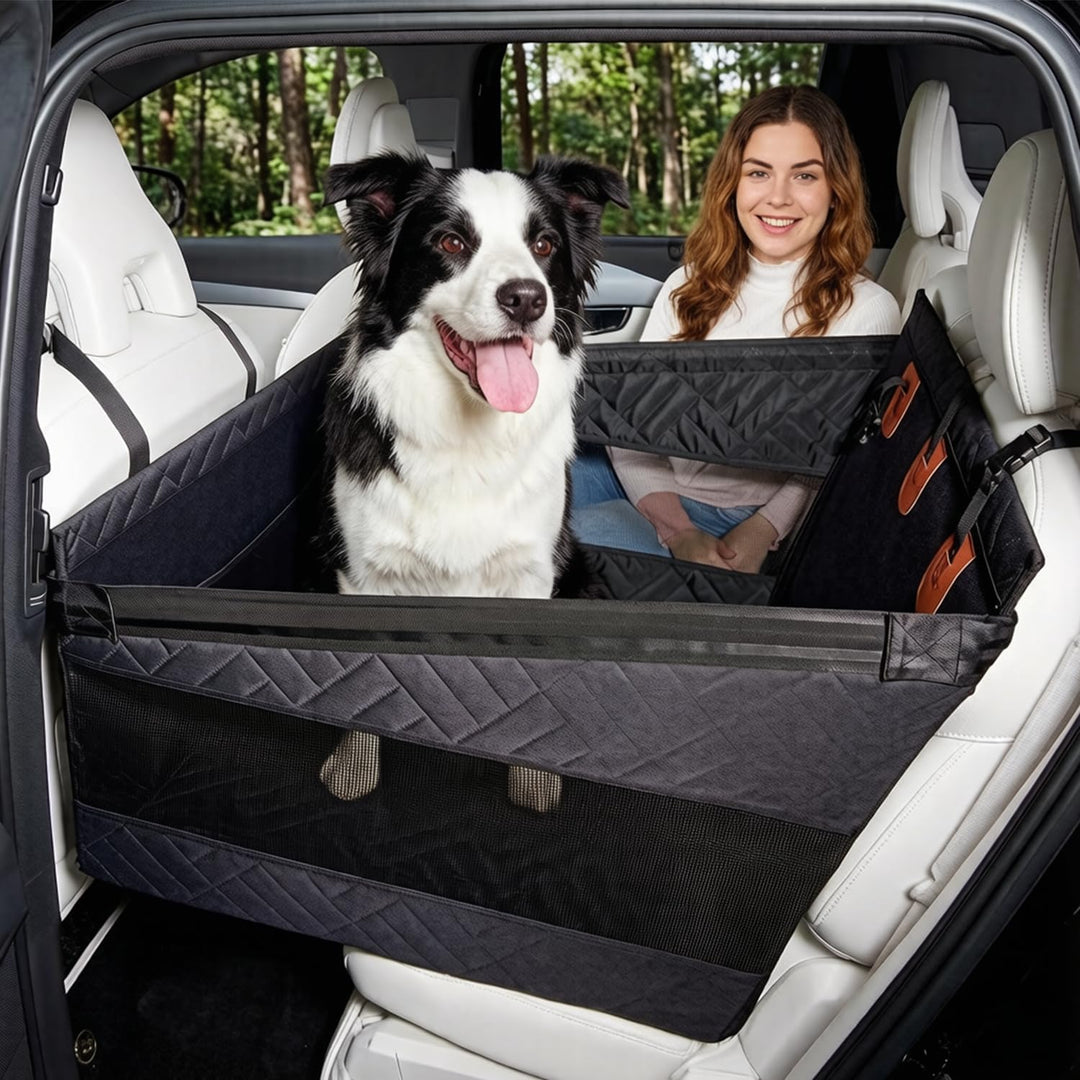 Hunde autositz Rückbank für Mittelgrosse, Hunde autositz Rückbank für Mittelgrosse &amp; Grosse Hunde –