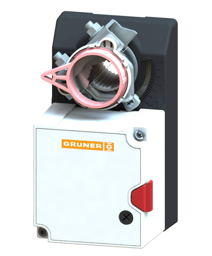 GRUNER 227-024-05 Stellmotor 24V 2-/3 Punkt Klappenantrieb 5Nm